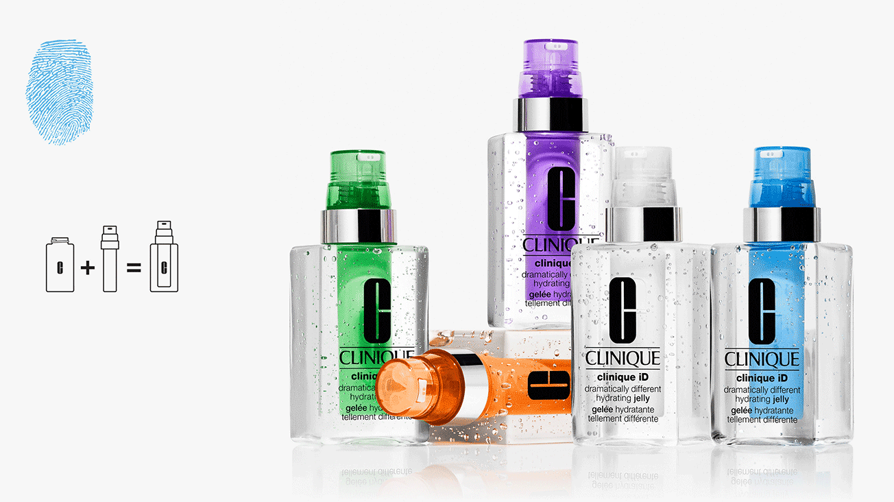 iD yourself. Clinique iD™ - Ihre individuelle Feuchtigkeitspflege.