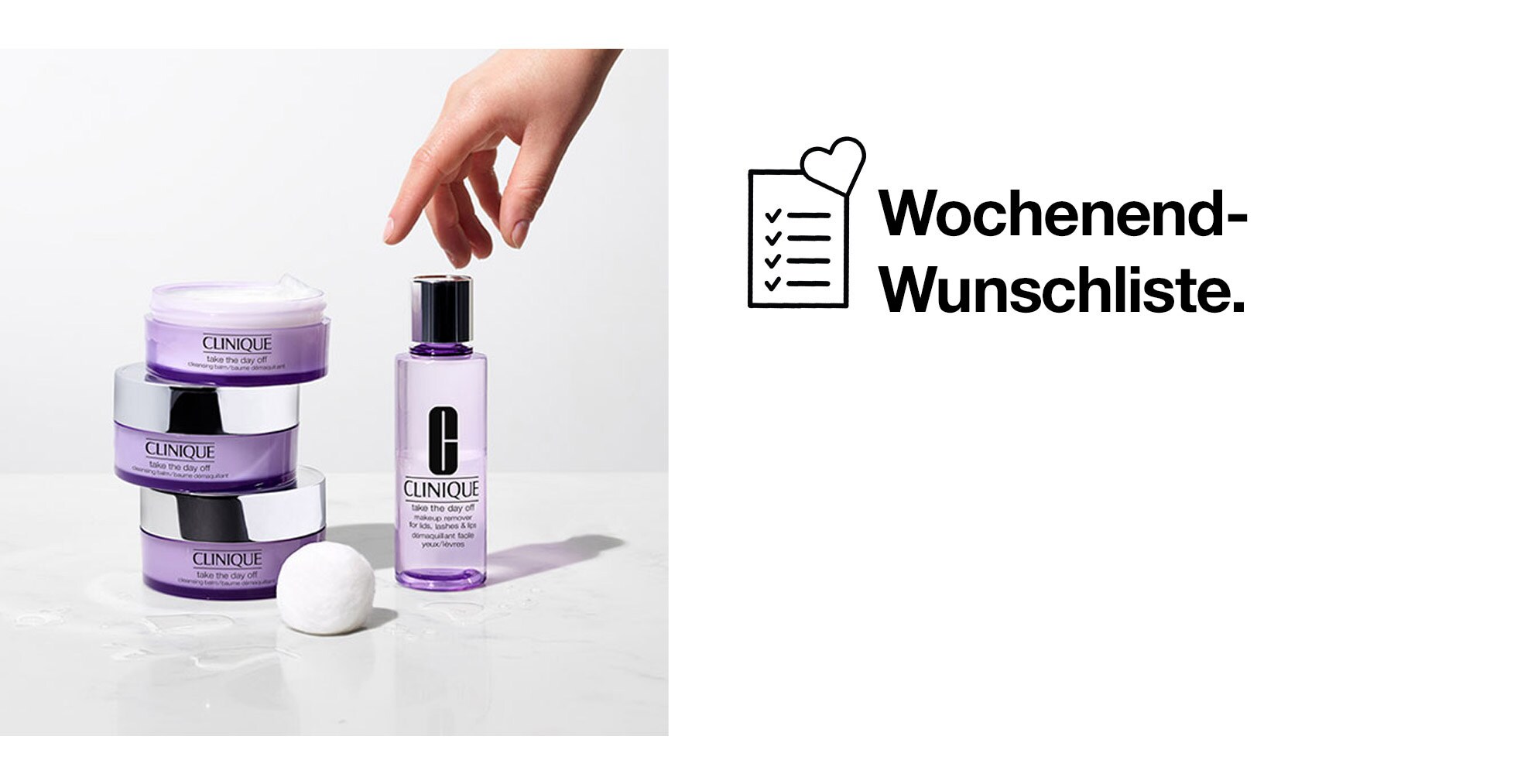 Wochenend-Wunschliste mit bis zu 25% Rabatt.
