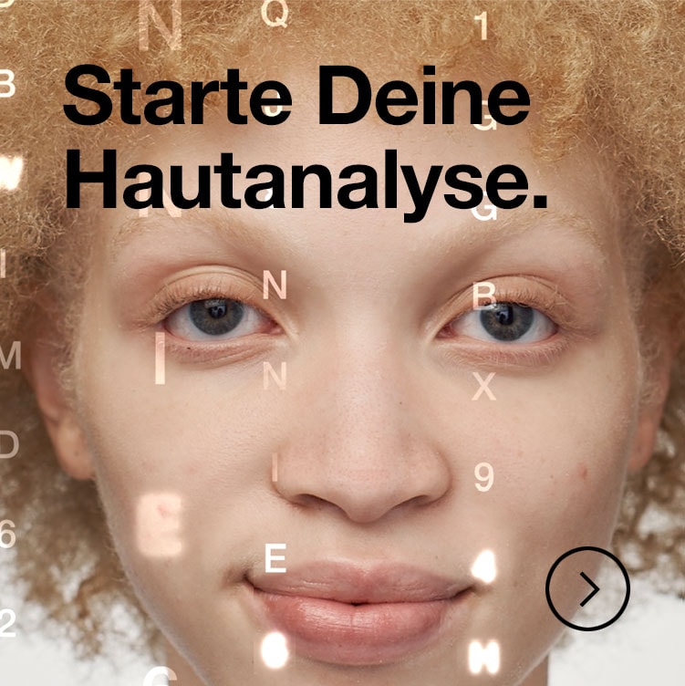 Starte Deine Hautanalyse.