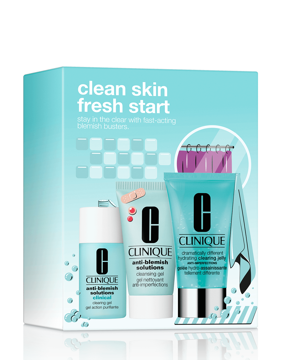Clean Skin, Fresh Start: Anti Blemish Solutions Set