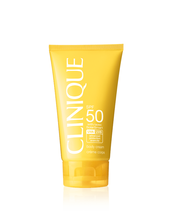 Clinique Sun Broad Spectrum SPF 50 Body Cream, Sonnenschutzcreme für den Körper mit SPF 50