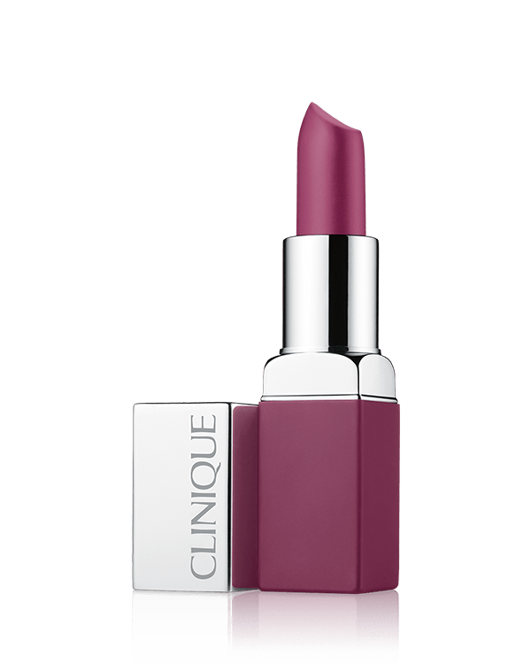 Clinique Pop™ Matte Lip Colour + Primer, Für einen natürlichen Look, mit dem Lippenstift nur sanft auf die Lippen auftupfen. Für einen intensiven Farbton, tragen Sie den Lippenstift direkt auf. Verteilen Sie die Farbe über die gesamten Lippen. Für unwiderstehliche, farbintensive und gepflegte Lippen! &lt;br&gt;